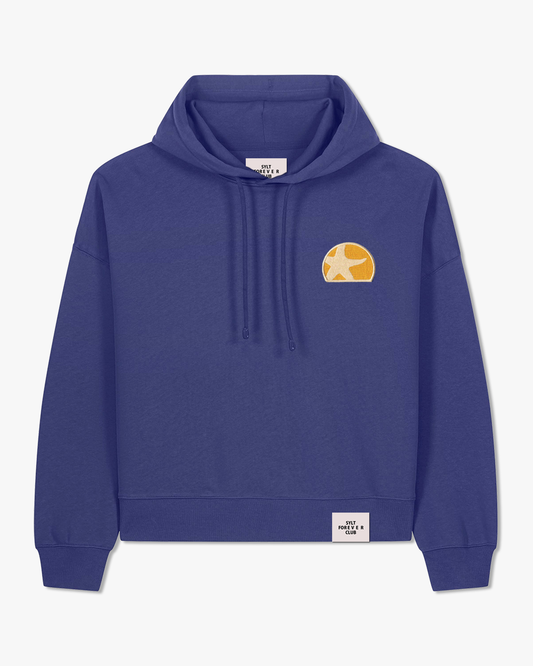 Cropped Hoodie "Sun of the beach"