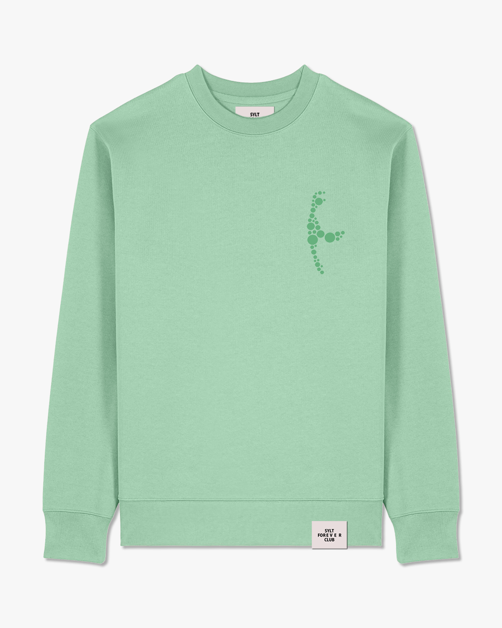 Sweater "Green Bubbles"